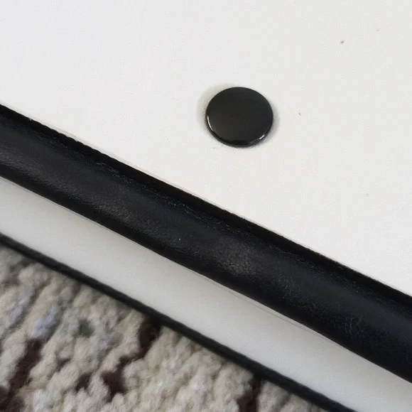 Kate Spade Saturday 2 in 1 Black & White Leather Double Wallet Wristlet - Picture 4 of 16